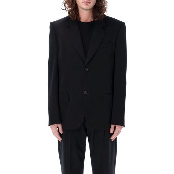 Tailored Black Blazer for Men - Classic Style for SS24 - Picture 1 of 3
